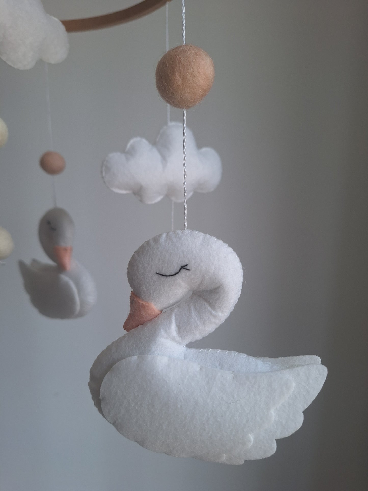 Zwanen Baby Mobiel | Zwanen, Wolken & Maan