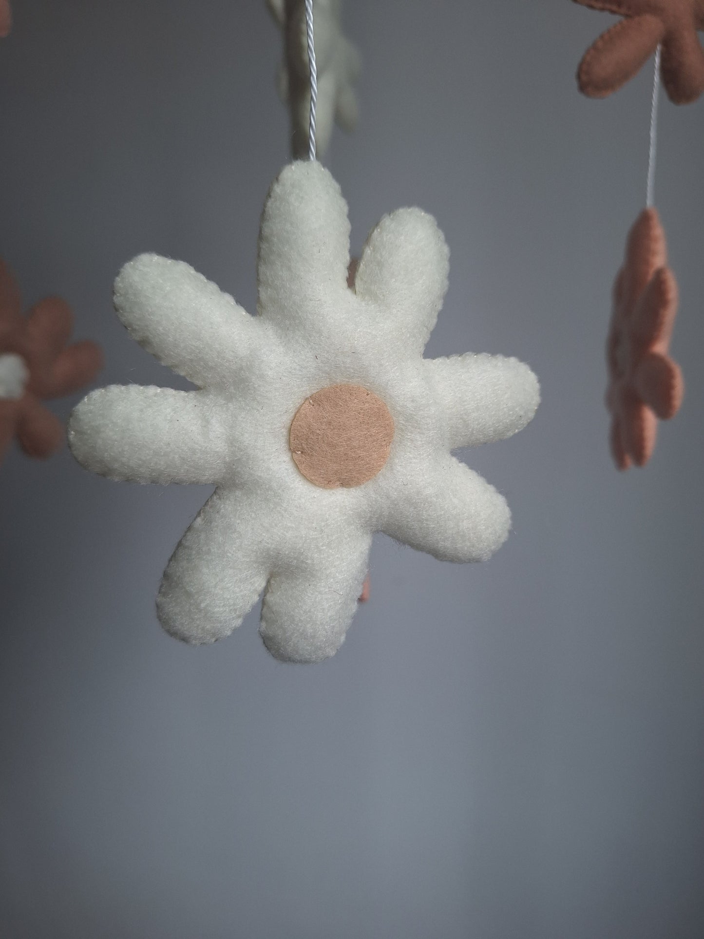 Bloemen Baby Mobiel | Zachte Bloemen