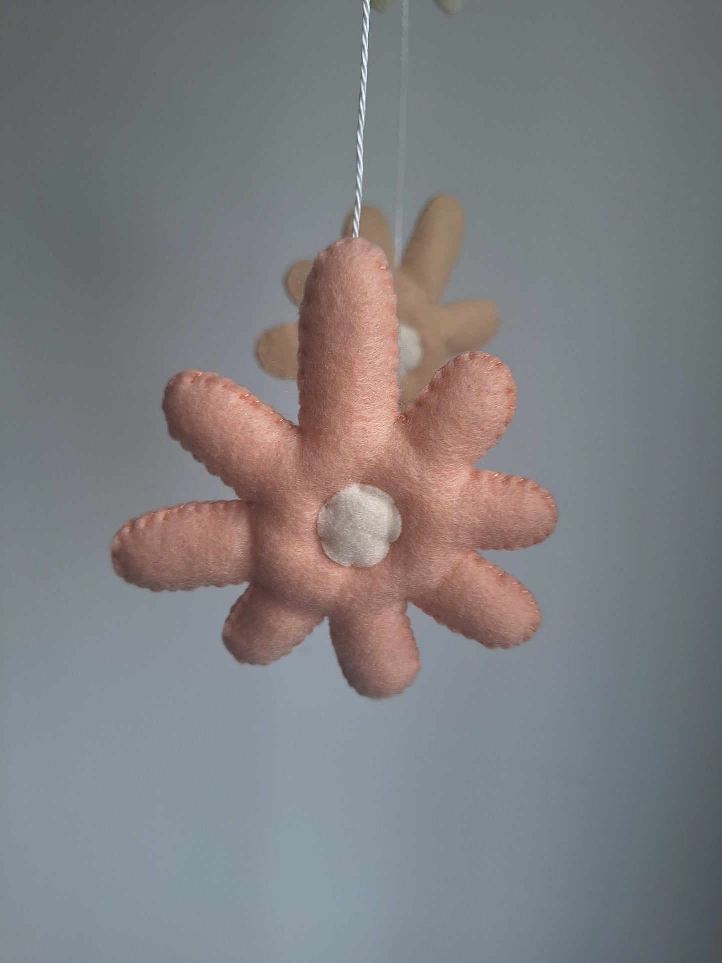 Bloemen Baby Mobiel | Zachte Bloemen